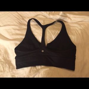 Lululemon front zip bra, never worn!